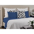 thumbnail image 5 of Comfy Bamboo World Series 90 G/m2 Ensemble de Draps en Microfibre 4 Mcx, Lit Simple, Bleu Marine, 5 of 5
