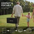 thumbnail image 4 of Outsunny Waterproof Outdoor Rug with Carry Bag, 8' x 10', Black, Grey Geometric, 4 of 10
