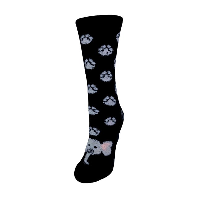 Sock Snob - Chaussettes Pantoufles Moelleuses Antidérapantes pour Femmes avec Motifs d'Animaux