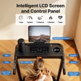 thumbnail image 2 of MERACH 2.5HP Folding Treadmill with Incline, Fitness Treadmill for Home with APP, 0.8-7.5MPH, LED Display, 2 of 9
