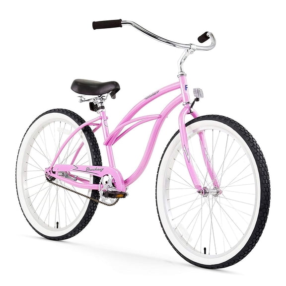 Firmstrong Urban Vélo de Plage Cruiser pour Femme à une Vitesse de 26 Pouces, Rose
