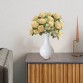 thumbnail image 3 of LSLJS Artificial Flowers Rose Peony for Simulation Table Decoration Reusable Bouquet for Home Party Office Wedding Reunite Reception Table Decor Artificial Flowers, 3 of 5