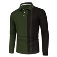 thumbnail image 3 of WEAIXIMIUNG Chemise à Col à Revers de Noël pour Homme 2025 Printemps/été Décontractée Sport Grande Taille à Agencement de Couleurs, 3 of 9