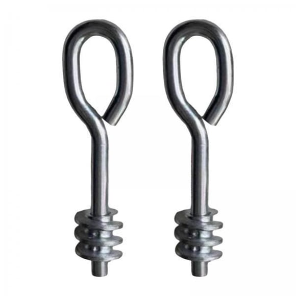 Rongfmy 3x2Pcs Lifting Shoulder Eye Bolts Steel Iron Indoor Outdoor Canopy Ring Thread 3 Pcs