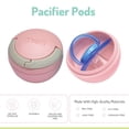 thumbnail image 3 of Melii Pacifier Pods for baby  Pink & Grey - 2 pack, 3 of 5