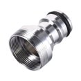 thumbnail image 1 of Unique Bargains Brass Faucet Tap Quick Connector M22 M24 Thread Hose Pipe Adapter Fitting for Dishwasher Washing Machine, 1 of 5