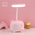 thumbnail image 3 of EIMELI Cute Deer Bunny Table Lamp Cartoon Animal Learning Eye Protection Night Light Teens Girls Boys Gift, 3 of 14