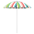 thumbnail image 4 of Parasol de plage octogonal Rayures multicolores 2,1 m Mainstays, 4 of 8