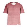thumbnail image 4 of Soki Graphic Printed Tee Short Sleeved Round Neck Tops for Women, 4 of 4