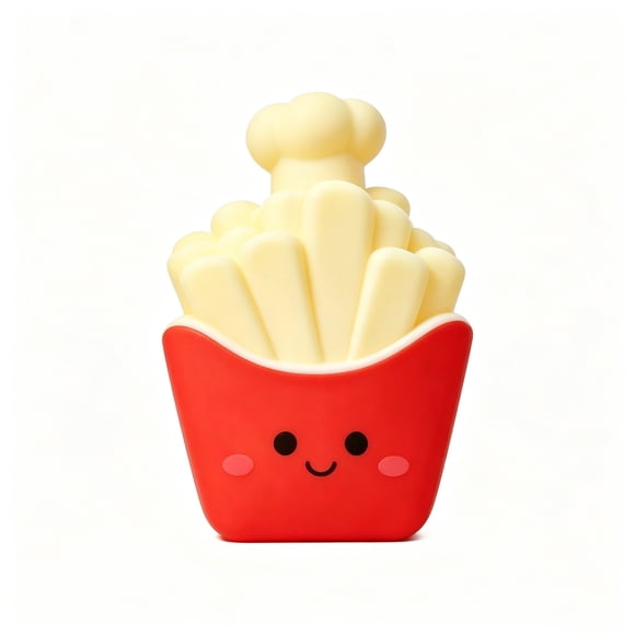 Veilleuse à DEL pour Frites, USB Rechargeable, Lampe de Table Chaude, Éclairage de Restauration Rapide pour Chambre, Cuisine, Déco Maison, Cadeau