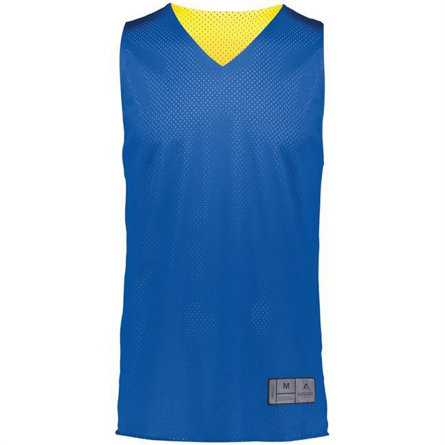 ASI 161.281.3XL Jersey Réversible en Maille Tricotée 2.0 pour Adulte, Royal et Or - 3TG