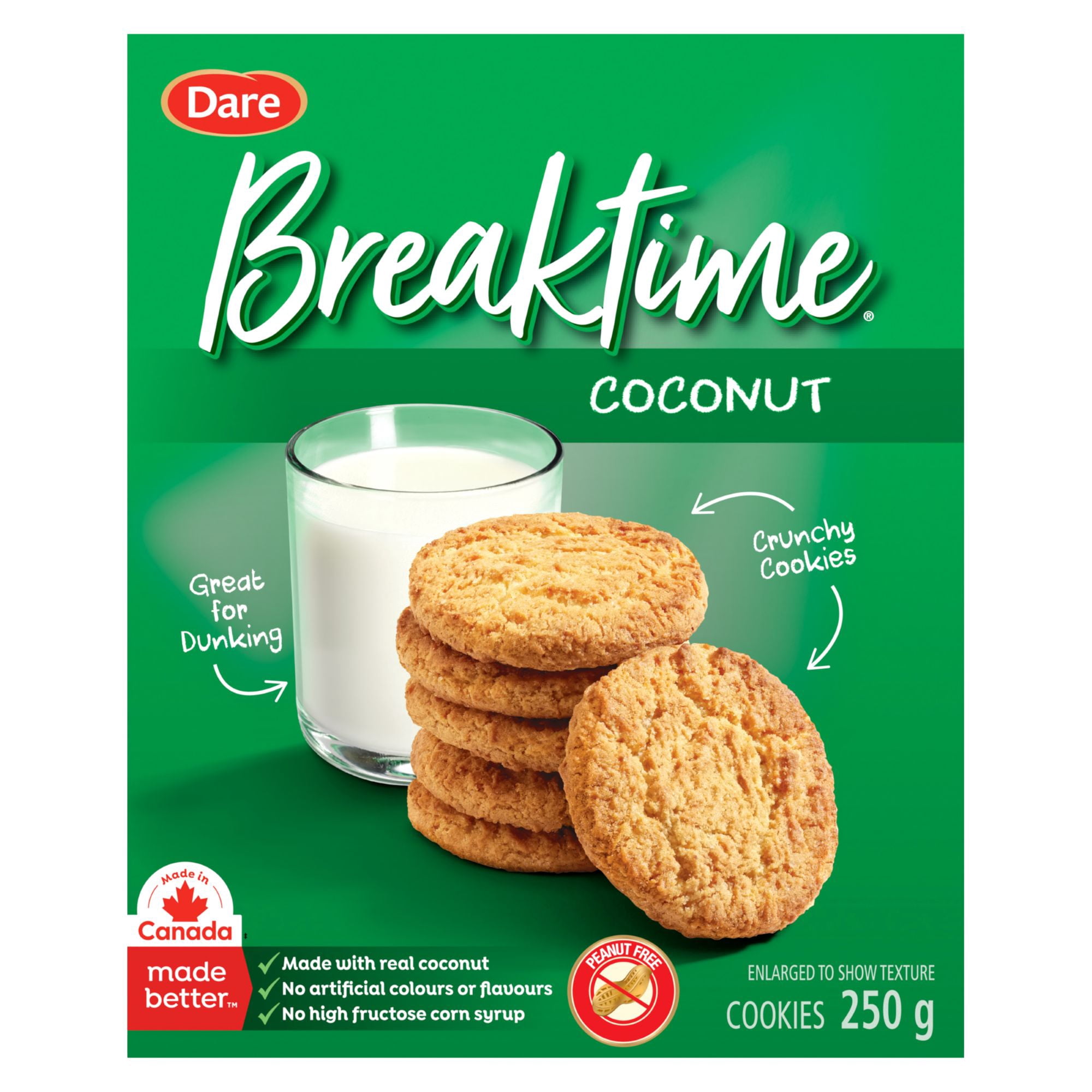 Dare Breaktime Coconut Cookies, 250g