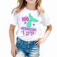thumbnail image 1 of TZEWGL Chemise Décontractée pour Fille Garçon Mignonne à Imprimé Graphique Col Rond Manches Courtes Vêtements pour Infnants Taille 6-7T, 1 of 4