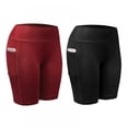 thumbnail image 3 of MesaSe Men‘s Compression Workout Shorts Leggings with Pockets for Phone - Base Layer Tights  Short Pants, 3 of 6
