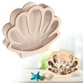 thumbnail image 2 of Modern Home Decor, Wood Display Case with Acrylic Panel Shaped Box Shadow Box with Clear Window Sea Holder for Small Tooth Decor, 2 of 9