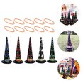 thumbnail image 2 of 1 Set of Inflatable Halloween Witch Hat Ring Set Party Toss Game Party Supplies, 2 of 8