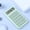 Green, variant on Mini Plastic Calculator For Basic Arithmetic with LCD Display Portable 8-Digit Compact Office Desktop Small Battery Powered for Students