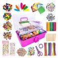 thumbnail image 3 of Crafts Handicraft Supplies Activities Activities Artes Development Red, 3 of 8