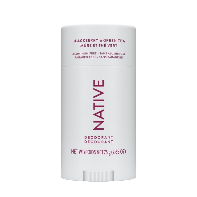 Native – Désodorisant naturel sans aluminium, mûre et thé vert