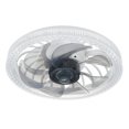 thumbnail image 1 of Ventilateur de Plafond avec Lumière, Télécommande, Vitesse et Luminosité Réglables, 1 of 8