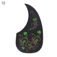 thumbnail image 2 of HEVIRGO Acoustic Folk Guitar Pickguard Celluloid Pick Guard Board Sticker Accessories,12#, 2 of 10