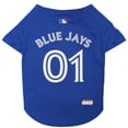 thumbnail image 1 of PETS FIRST MLB TORONTO BLUE JAYS JERSEY, 1 of 1