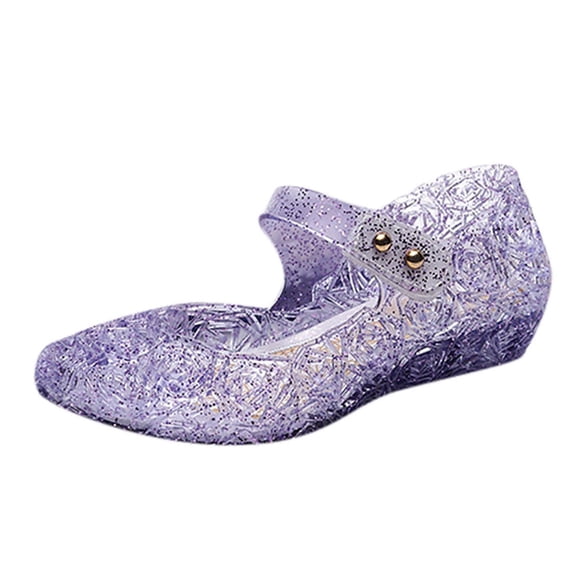 IUJSOY Ballerines Mary Jane pour Filles Chaussures de Princesse Sandales en Jelly pour Petites Filles Tout-Petits Enfants