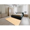 thumbnail image 4 of Ahgly Company Indoor Rectangle Abstract Chrome Gold Yellow Oriental Area Rugs, 5' x 8', 4 of 6