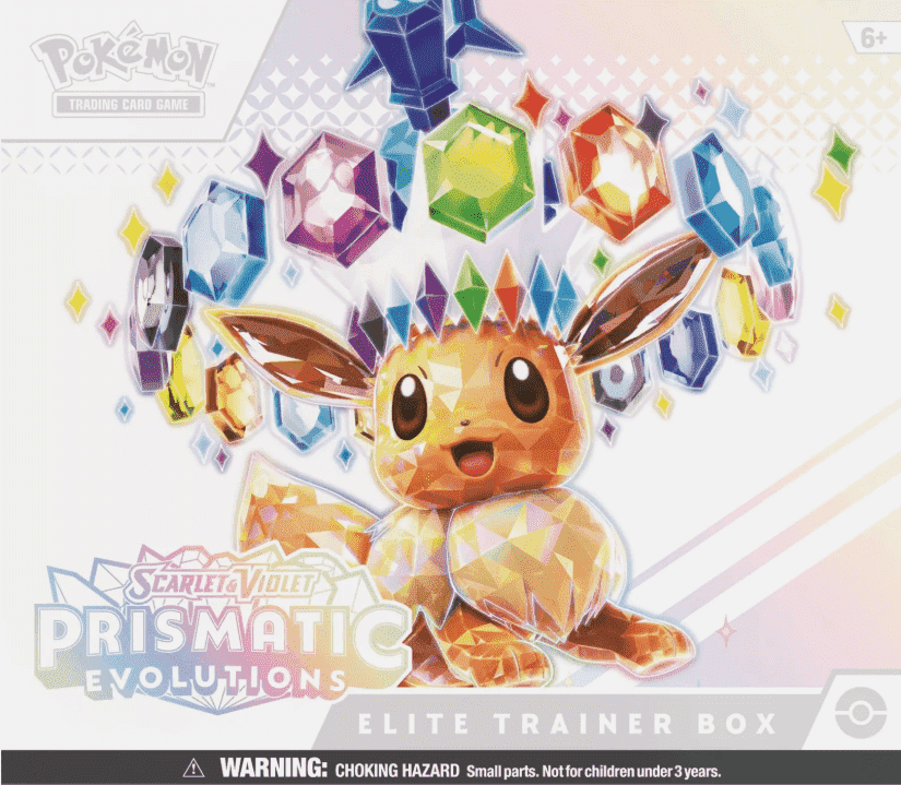 Pokemon Scarlet & Violet: Prismatic Evolutions Elite Trainer Box