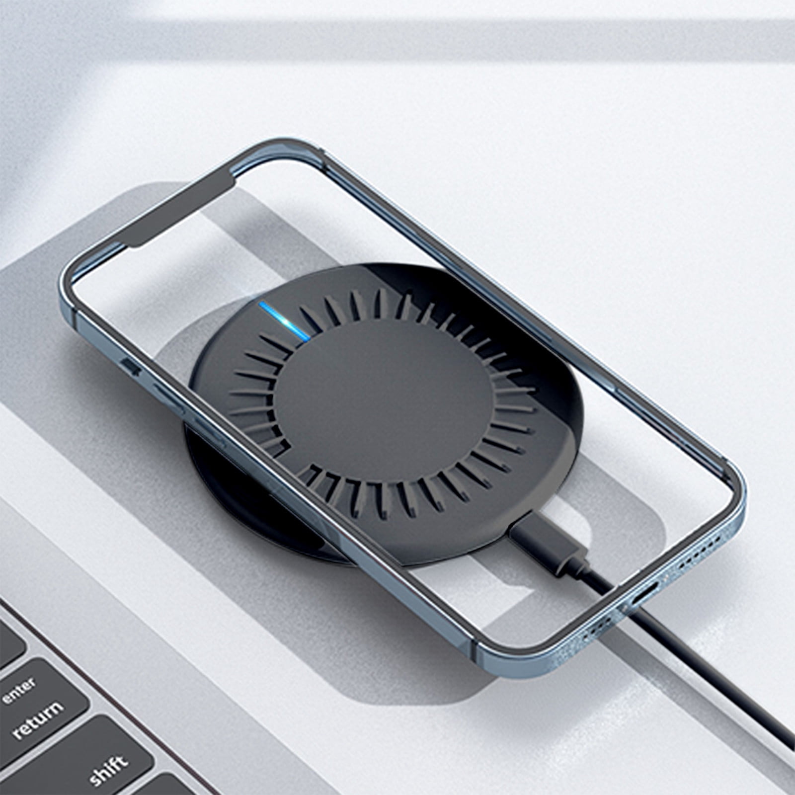 TopLLC Wireless Charger Fast Wireless Charging Pad Station-Certified Wireless MAX 15W Charging For Smart Phones on Clearance
