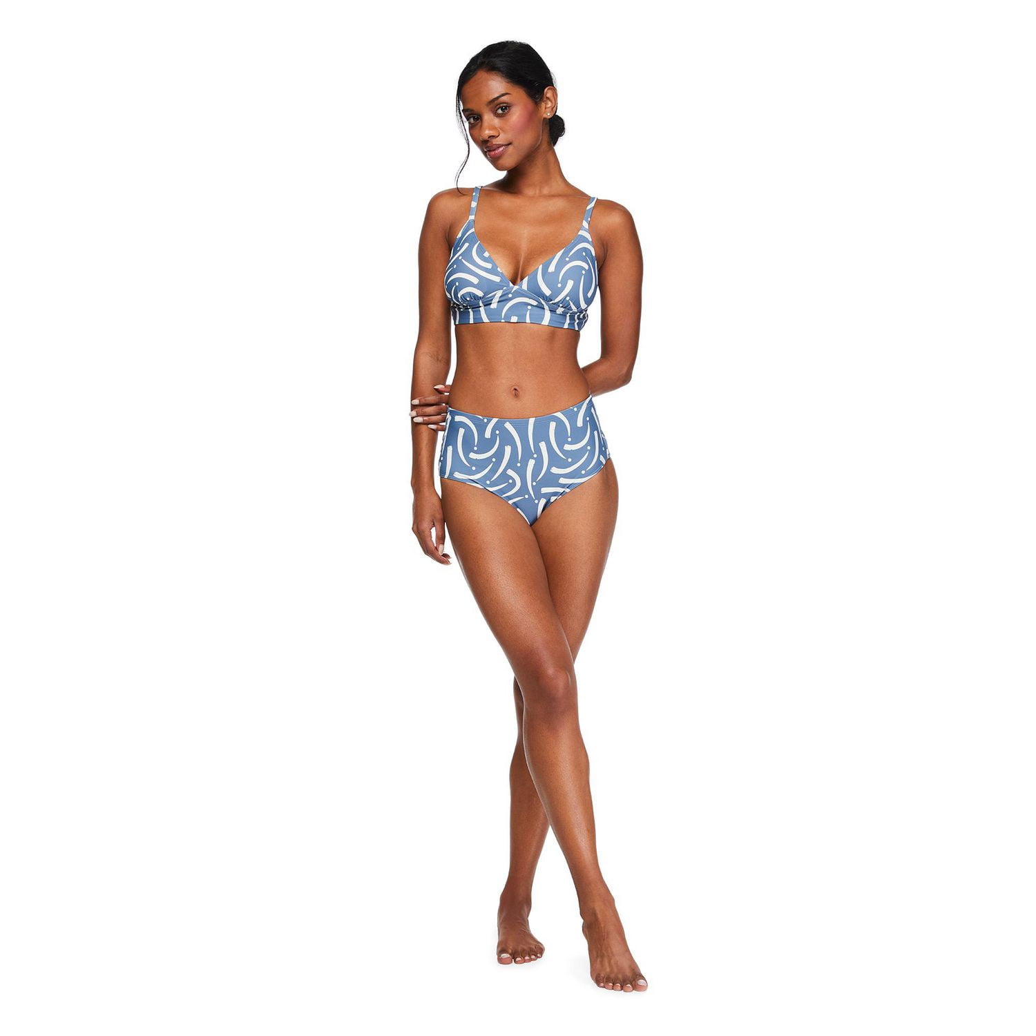 Culotte de bikini taille haute George pour femmes