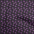 thumbnail image 1 of oneOone Polyester Lycra Black Fabric Floral Sewing Craft Projects Fabric Prints By Yard 56 Inch Wide, 1 of 4