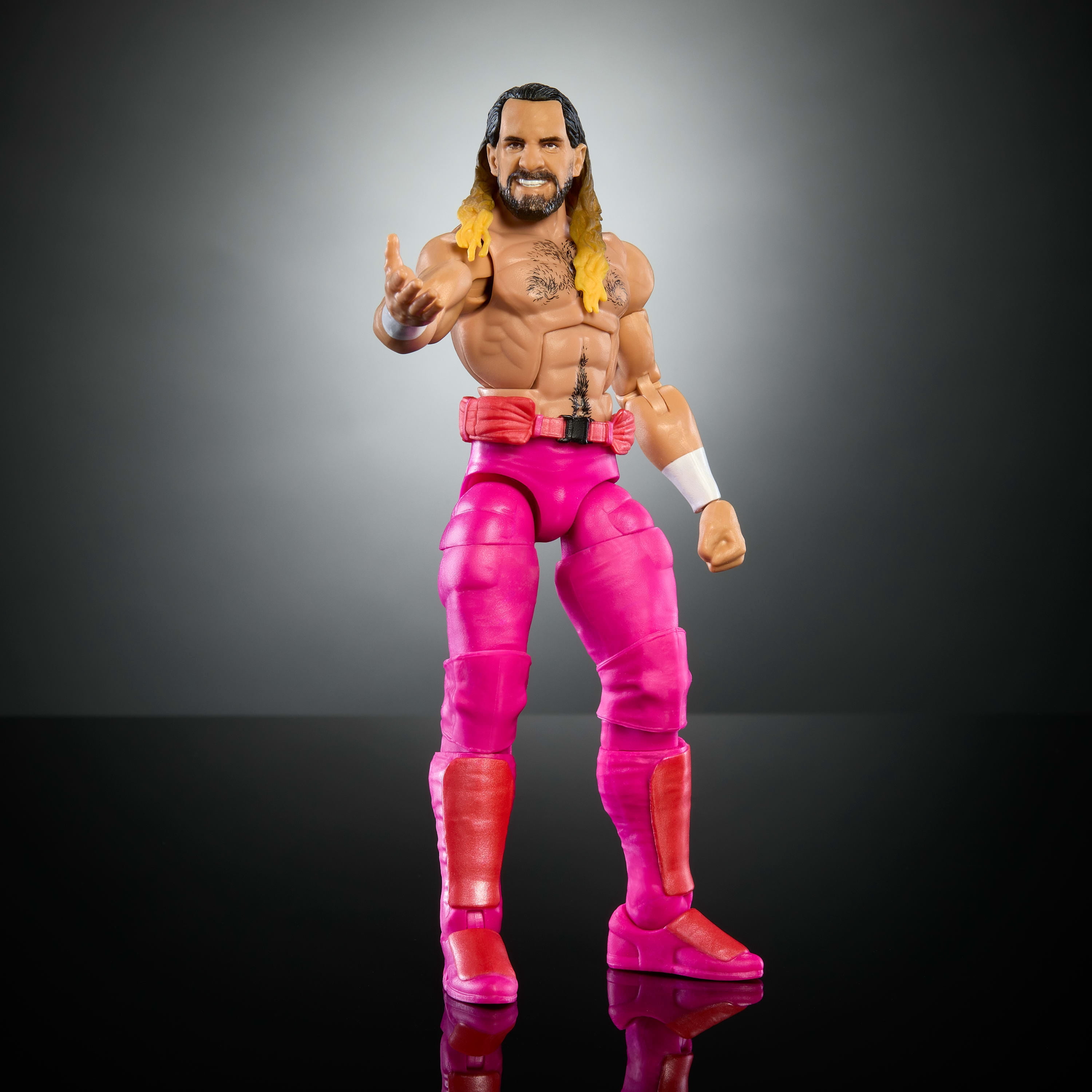 WWE-Figurine articulée collection Élite avec éléments Seth Rollins