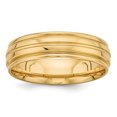 thumbnail image 1 of Bande Fantaisie Confortable en Or Jaune 14K, 1 of 3