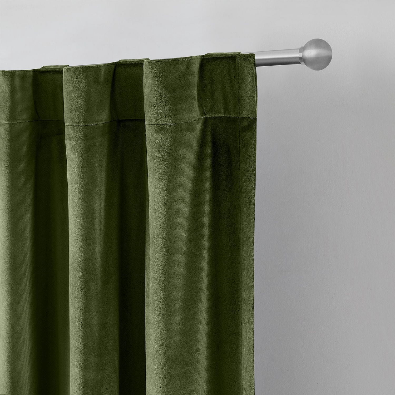 Better Homes & Gardens Panneau de Rideau Occultant en Velours avec passe-Tringle