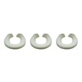 thumbnail image 3 of Thinsony Acrylic Fibers Made Toilet Mat Removable And Fits Most Toilets U Shape Beige 3Set, 3 of 6