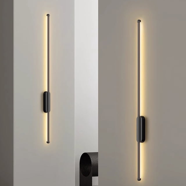 TopLLC Modern LED Wall Lights Indoor USB-C Plug In Wall Lights Long Strip Lamp wall lamp