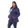 thumbnail image 2 of White Mark Manteau Matelassé pour Femme, 2 of 6