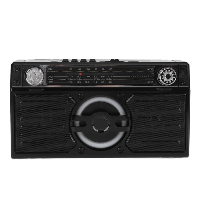 Portable Radio with Speaker,FM AM SW Battery Operated Radio,Small Radio with Retractable Antenna for Home Car Travel