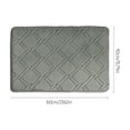 thumbnail image 3 of TIMIFIS Bathroom Rugs Rugs Absorbent Non-Slip Foam Machine Washable Soft Velvet Bath Mats and Slow Rebounds Thickened Floor Mat Easier to Dry for Bathroom Floor Bath Mat, 3 of 8