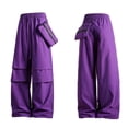 thumbnail image 3 of Salopette à Jambe Grand pour Femme à Séchage Rapide - Taille Élastique, Multiples Poches, Imperméable - Pantalon de Randonnée Extérieur, 3 of 3
