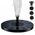 thumbnail image 3 of Solar Fountain Pump Free Standing Solar Birdbath Fountain Solar Powered Fountain Pumps Submersible Outdoor for B, 3 of 6