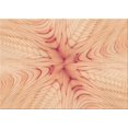 thumbnail image 1 of Ahgly Company Tapis d'Intérieur Lavables en Machine à l'Aide d'Un Rectangle de Transition Orange Pastel, 6' x 9', 1 of 7