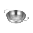 thumbnail image 4 of Antqov Ramen Pot Stainless Steel Gold Noodles Pot with Double Handling with Noodles Soup Fresh Cooking Pot for Home Kitchen Inner Diameter 20cm, Stainless Steel Pot, 4 of 6
