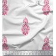 thumbnail image 1 of Soimoi Cotton Cambric Fabric Floral Block Fabric Prints by Yard 56 Inch Wide, 1 of 3
