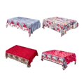 thumbnail image 2 of Decorative Christmas Tablecloths Cartoon  Home Party Decorations Festival Table Cover, 2 of 10