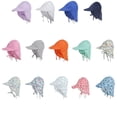 thumbnail image 4 of Kids Quick Dry Breathable Sun Hat Child Sun-proof Adjustable Beach Swim Cap, 4 of 5