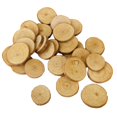 thumbnail image 2 of 30 Tranches de Rondins en Bois Naturel Centre de Table Rustique de Mariage Décoration Maison DIY -4cm/30 Pcs, 2 of 8