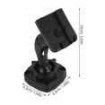 thumbnail image 2 of RUNROTOO Rearview Mirror Dash Cam Mount Aluminum Alloy Black Night Vision for Driving 1Pack, 2 of 8