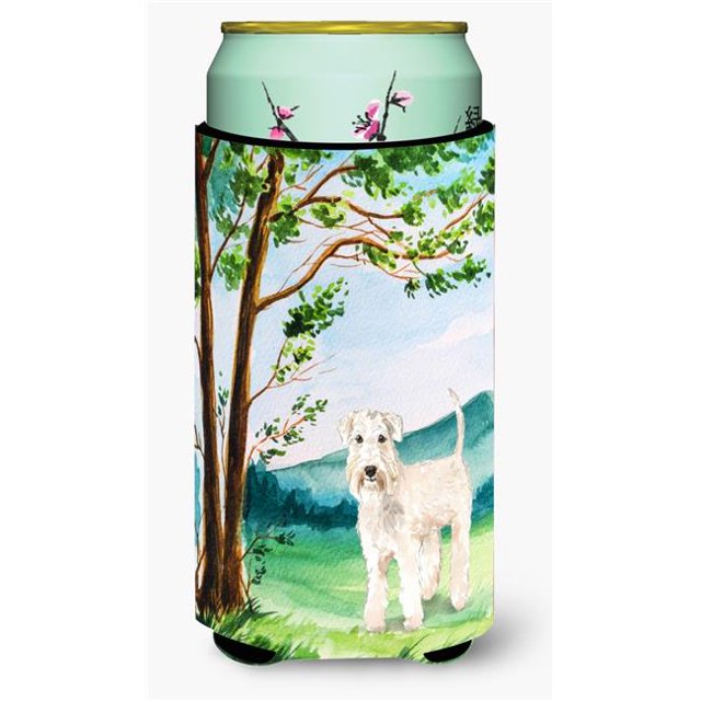 Under the Tree Wheaten Terrier Tall Boy Beverage Insulator Hugger